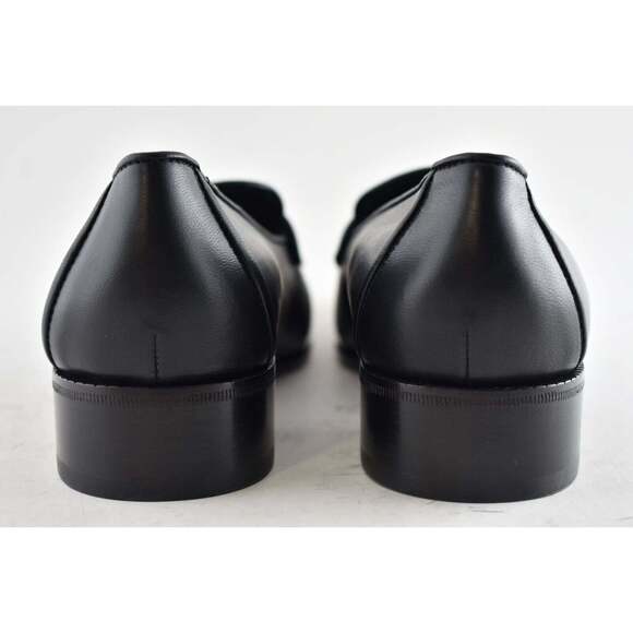 Chanel 20B Black Quilted Boy Lego Metal CC Logo Gold Mule Slip On Flat Loafer 42 - Picture 8 of 9